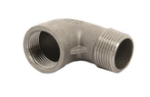 VETUS Elbow 90°, stainless steel (AISI 316), male - female G3/4'' QS050105